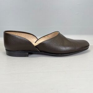 Hanover Classic Loafers Mens Size 9.5 X-Wide Brown Leather Slip On Casual Shoes